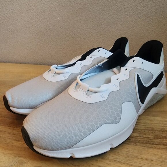 Nike Fly.By Mid 3 Shoes Mens Size 15 Basketball White Black Phantom Iron Ore main image 3